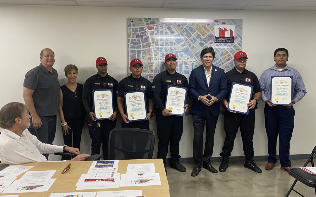 Councilmember de Leon Attends Industrial BID Meeting