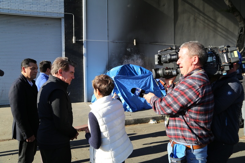 Steve Garvey Tours Industrial District